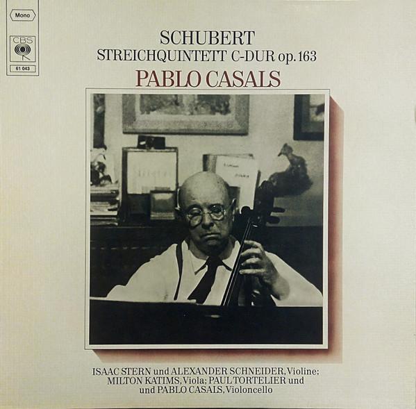 LP Record PABLO CASALS ISAAC STERN ALEXANDE Schubert Streichquintett 61043 CBS 1976 Germany Classical Used
LP Record PABLO CASALS ISAAC STERN ALEXANDE Schubert Streichquintett 61043 CBS 1976 Germany Classical Used