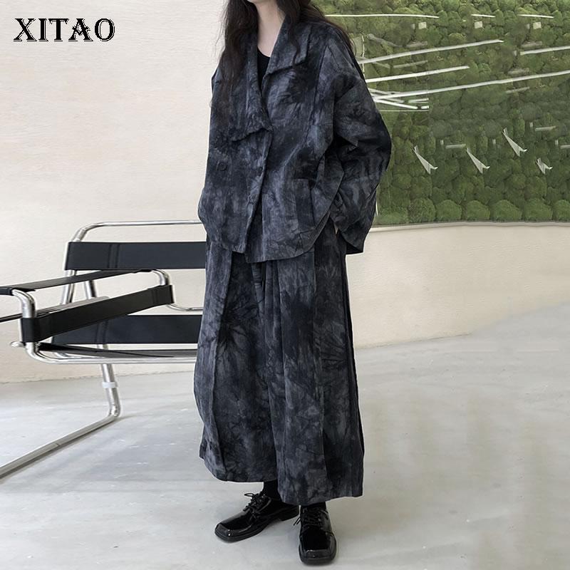 XITAO Зимние новые женские брюки комплекты модные свободные большого размера куртка верхнее пальто сочетание широкие брюки костюм из двух частей LDS0001 One Size серый
XITAO Зимние новые женские брюки комплекты модные свободные большого размера куртка верхнее пальто сочетание широкие брюки костюм из двух частей LDS0001 One Size серый