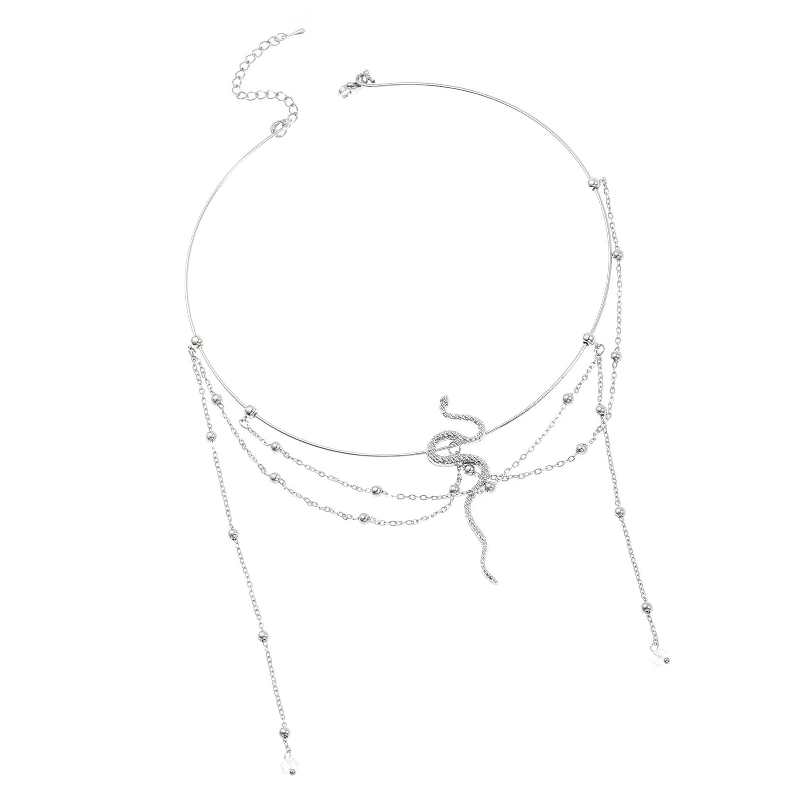 Регулируемый чокер с кисточкой-серпантином, Очаровательное ожерелье с кисточкой-серпантином, Стильная шейная цепочка для ценителей моды
Регулируемый чокер с кисточкой-серпантином, Очаровательное ожерелье с кисточкой-серпантином, Стильная шейная цепочка для ценителей моды