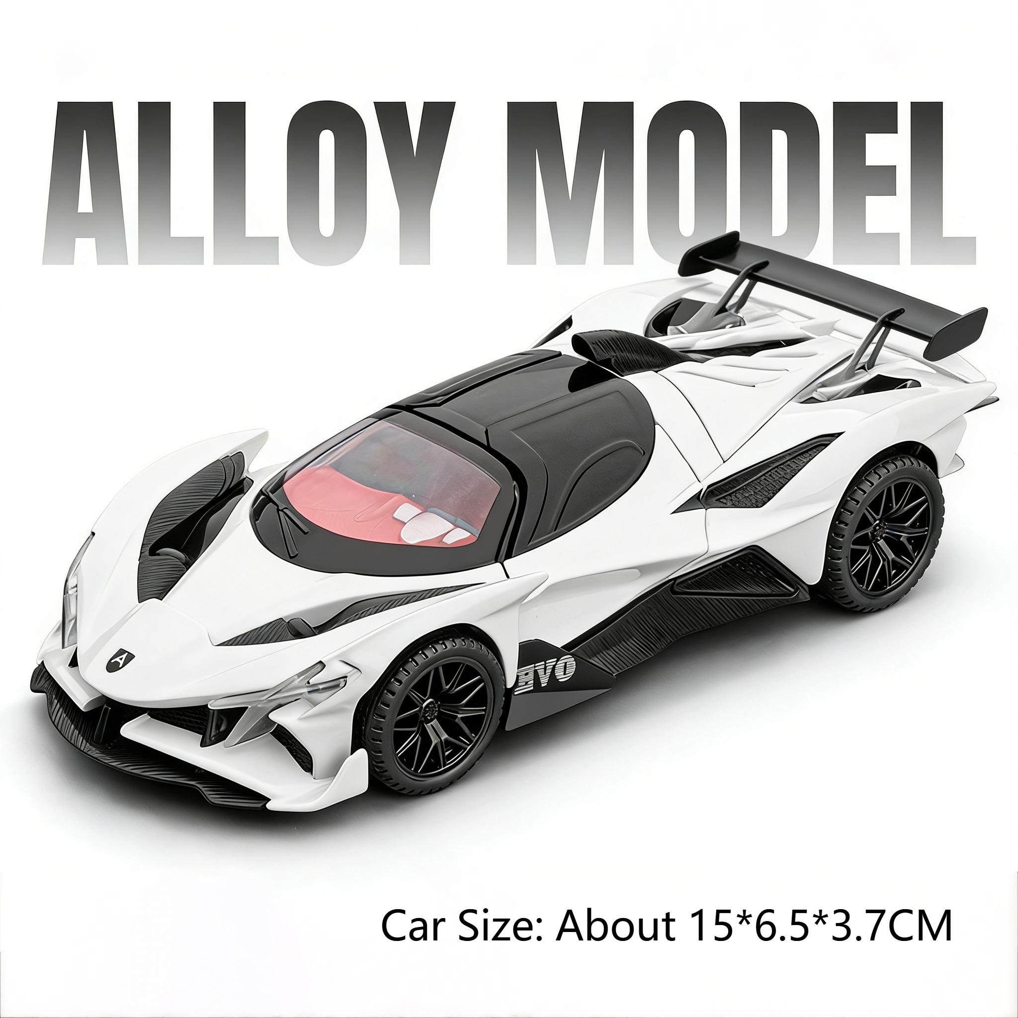 1:32 Scale Apollo EVO Car Model Toy Doors Opened Sound Light Models Pull Back Metal Diecast Cars for Children Holiday Presents
1:32 Scale Apollo EVO Car Model Toy Doors Opened Sound Light Models Pull Back Metal Diecast Cars for Children Holiday Presents