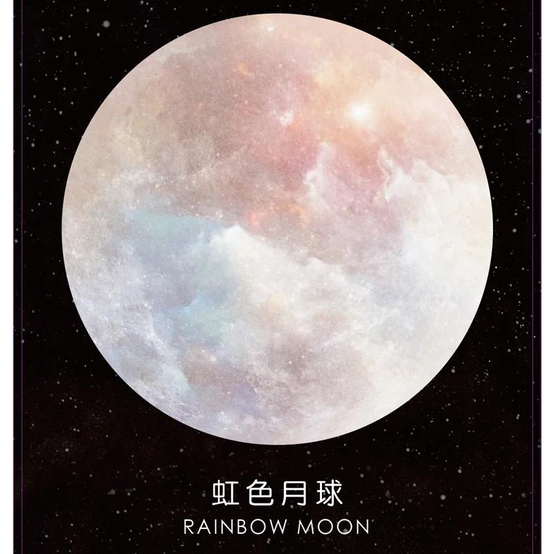 30 листов серии Planet, круглые самоклеящиеся листы для заметок, блокноты для офиса, школьные принадлежности, блокноты, канцелярская бумага Rainbow Moon
30 листов серии Planet, круглые самоклеящиеся листы для заметок, блокноты для офиса, школьные принадлежности, блокноты, канцелярская бумага Rainbow Moon