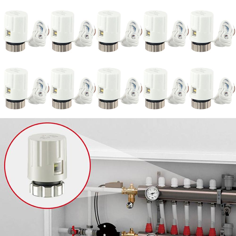 10pcs Normally Open Electric Heating Actuators For Underfloor Heating Water Distributors And Thermostatic Radiator Valves China Mainland
10pcs Normally Open Electric Heating Actuators For Underfloor Heating Water Distributors And Thermostatic Radiator Valves China Mainland