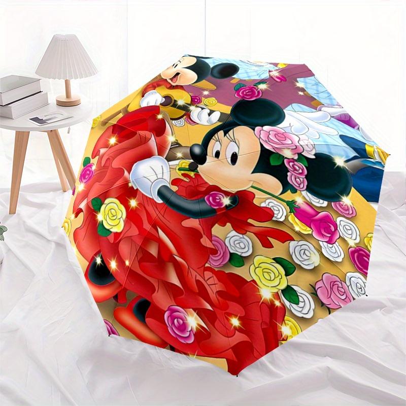 1pc Mickey Mouse Minnie Mouse Floral Automatic Opening and Closing Folding - A Good Choice for Gifts, Fashionable and Convenient Umbrella Wi
1pc Mickey Mouse Minnie Mouse Floral Automatic Opening and Closing Folding - A Good Choice for Gifts, Fashionable and Convenient Umbrella Wi