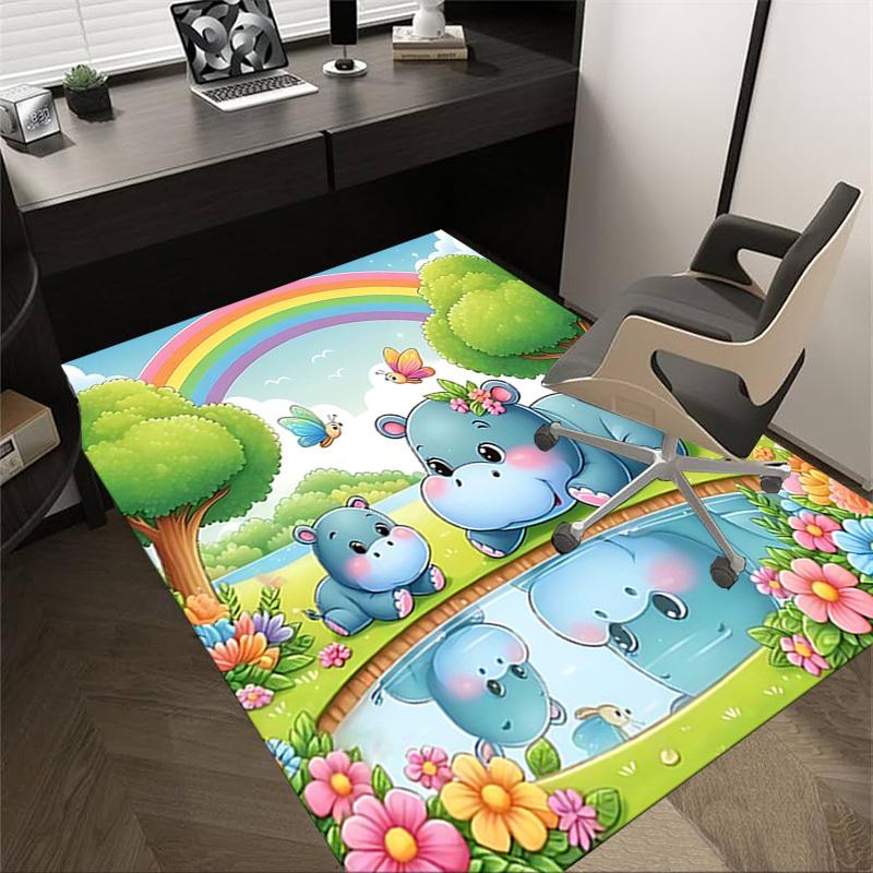 1PC Hippos Rainbow Anti-slip carpet, suitable for Office, bedroomand playrooms. It can also be used as a sofa footrest cover-R94 60cm by 90cm
1PC Hippos Rainbow Anti-slip carpet, suitable for Office, bedroomand playrooms. It can also be used as a sofa footrest cover-R94 60cm by 90cm