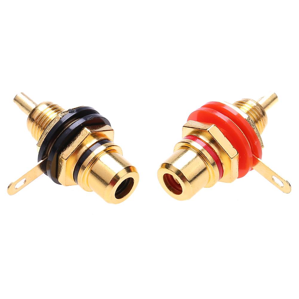 2-10pcs Chassis Panel Mount Adapter Zinc Alloy Gold Plating Female RCA Jack Connector Accessories RCA Female Plug Audio Socket
2-10pcs Chassis Panel Mount Adapter Zinc Alloy Gold Plating Female RCA Jack Connector Accessories RCA Female Plug Audio Socket