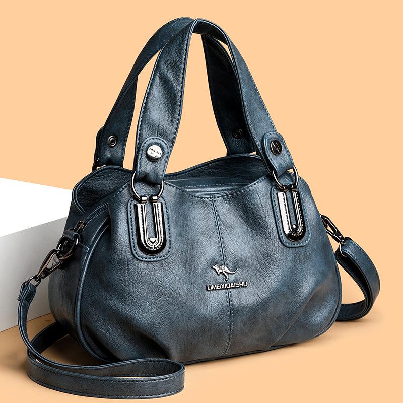 Вместительная многосекционная наплечная сумка-тоут - Европейский и американский стиль для женщин среднего возраста 28*12*17 cm синий
Вместительная многосекционная наплечная сумка-тоут - Европейский и американский стиль для женщин среднего возраста 28*12*17 cm синий