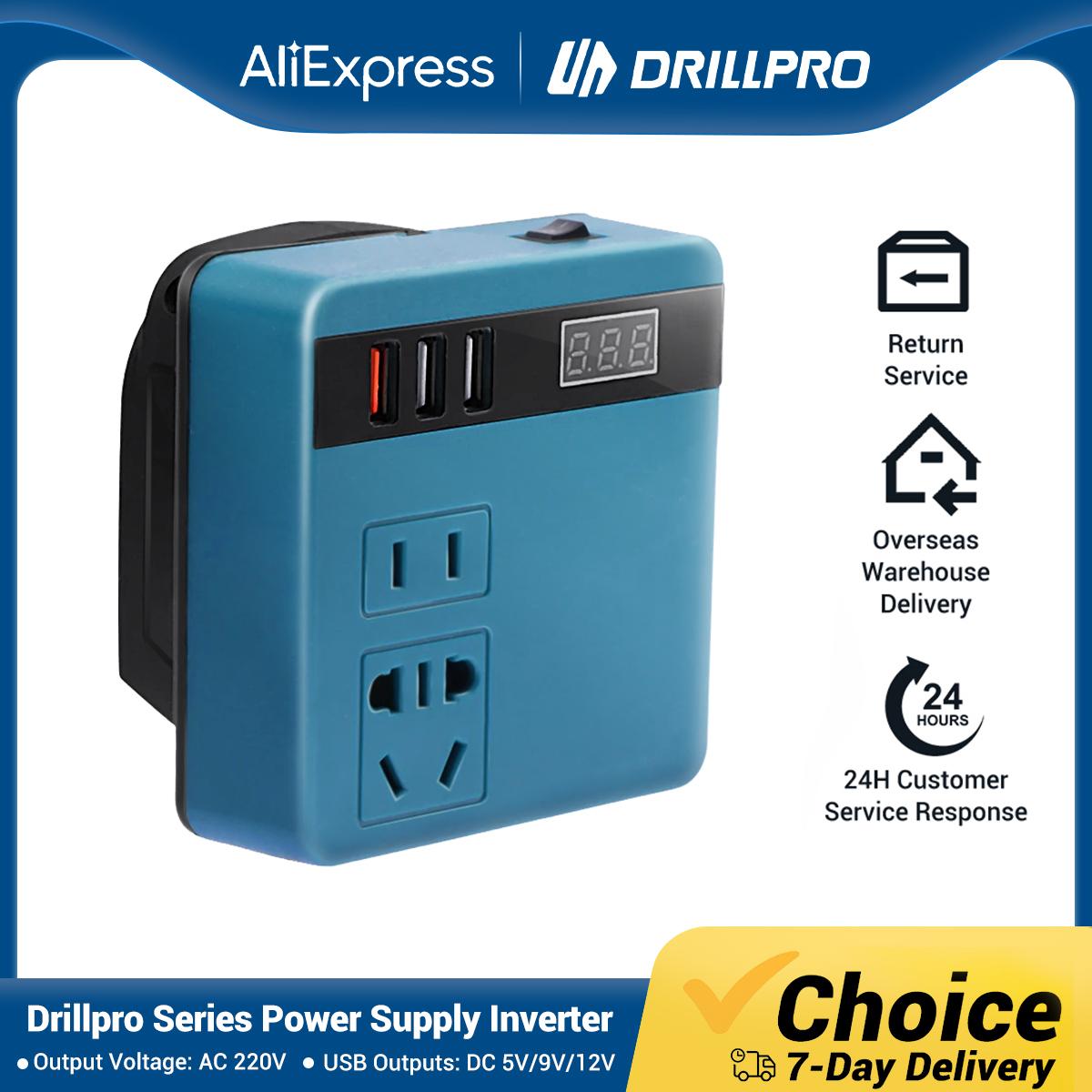 Цифровой дисплей литиевая батарея инвертор AC220V DC5V 9V 12V наружный инвертор питания для Makit батареи
Цифровой дисплей литиевая батарея инвертор AC220V DC5V 9V 12V наружный инвертор питания для Makit батареи