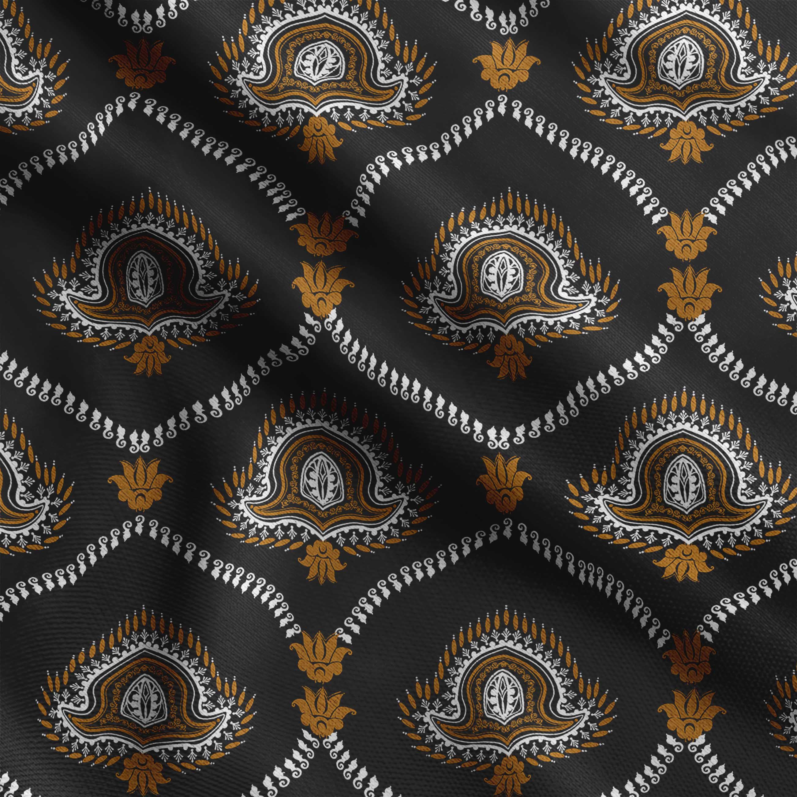 Soimoi Damask Print, шелковая ткань, декоративная швейная ткань на дворе шириной 42 дюйма, декоративная ткань для рубашек, костюмов, галстуков, 42 Inch Wide - Cotton Cambric чёрный
Soimoi Damask Print, шелковая ткань, декоративная швейная ткань на дворе шириной 42 дюйма, декоративная ткань для рубашек, костюмов, галстуков, 42 Inch Wide - Cotton Cambric чёрный
