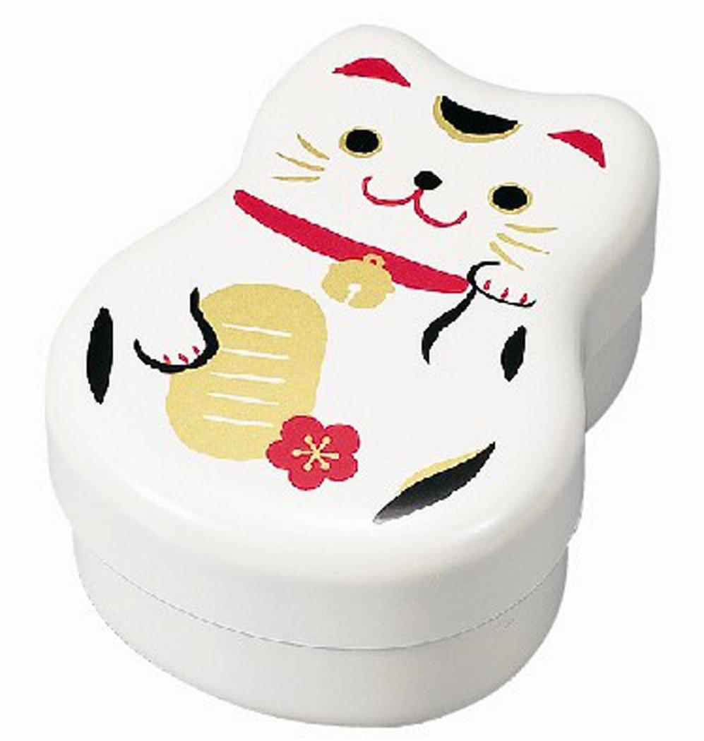 Ланч-бокс Tatsumiya белого дизайна, Маруко, двухъярусный, Манэки-нэко белый
Ланч-бокс Tatsumiya белого дизайна, Маруко, двухъярусный, Манэки-нэко белый