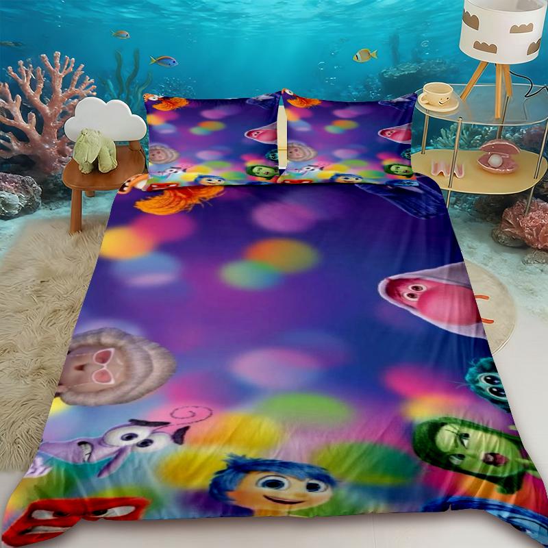 Teens 3pcs Duvet Cover Inside Out Cartoon Anime Bedding Set Quilt Cover with 2 Pillocase Queen King Full Bedroom Gifts 135x200cm
Teens 3pcs Duvet Cover Inside Out Cartoon Anime Bedding Set Quilt Cover with 2 Pillocase Queen King Full Bedroom Gifts 135x200cm