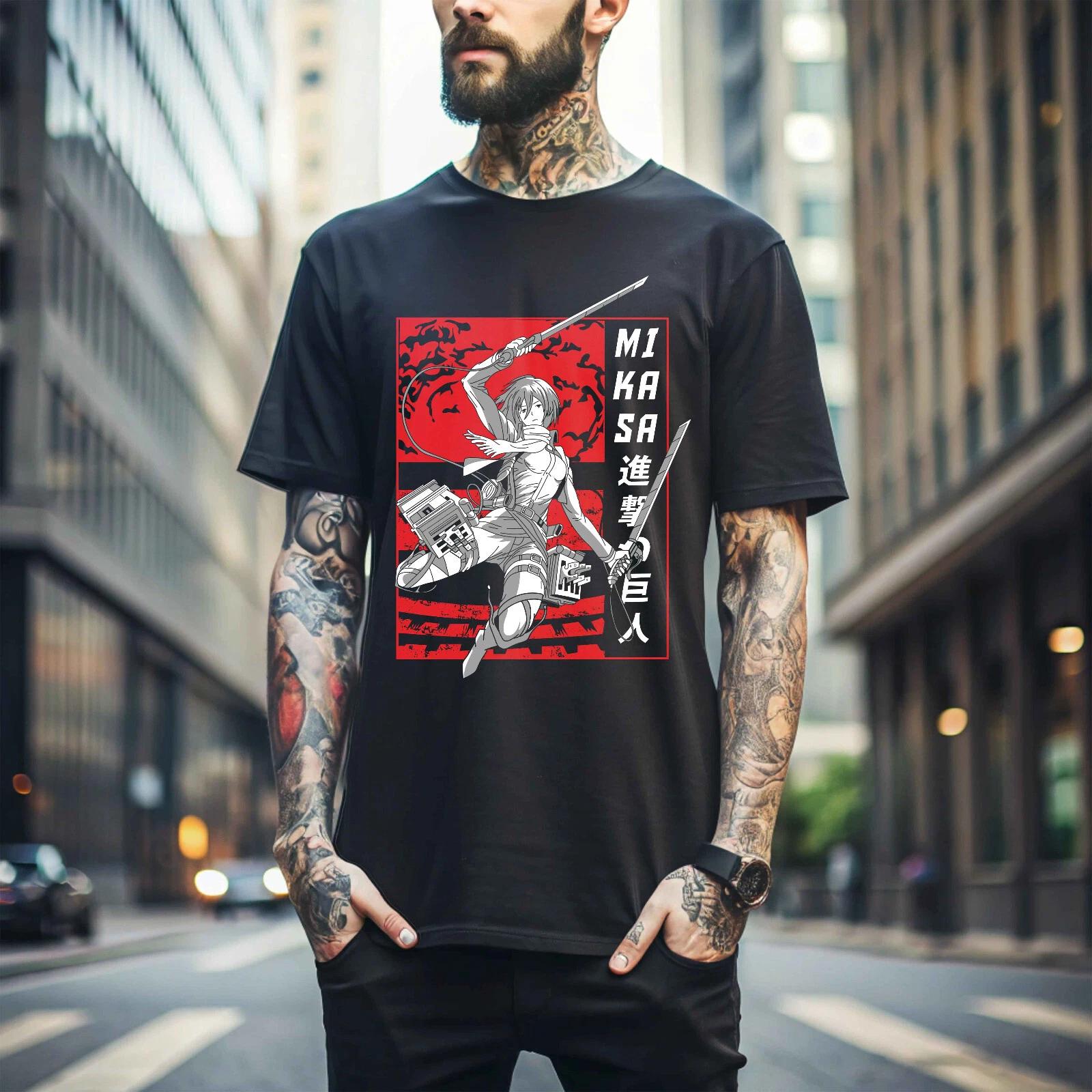 MENS WOMENS Mikasa T-shirt Attack on Titan Shirt Shingeki No Kyojin Horror Anime Gift 229 3XL
MENS WOMENS Mikasa T-shirt Attack on Titan Shirt Shingeki No Kyojin Horror Anime Gift 229 3XL