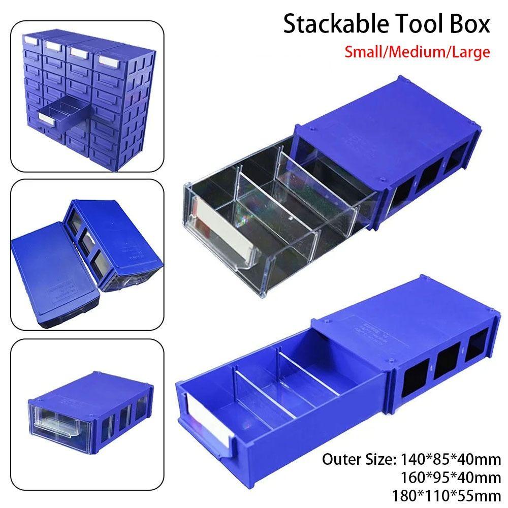 1Pcs Scwerdriver Bit Case Holder Hardware Storage Container Hardware Parts Component Drawer Small Blue
1Pcs Scwerdriver Bit Case Holder Hardware Storage Container Hardware Parts Component Drawer Small Blue