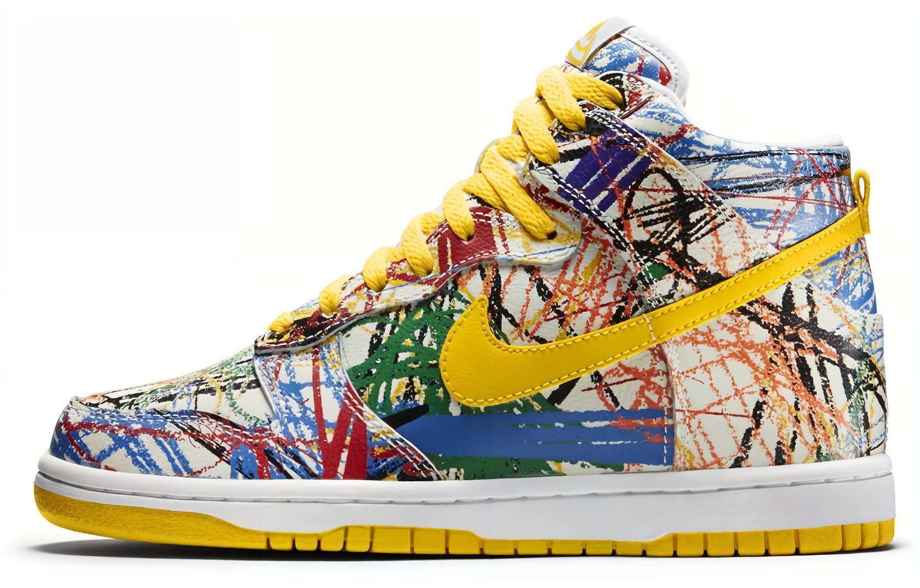Nike Dunk High Premium Qs Scribble Gs 728443-100 36
Nike Dunk High Premium Qs Scribble Gs 728443-100 36