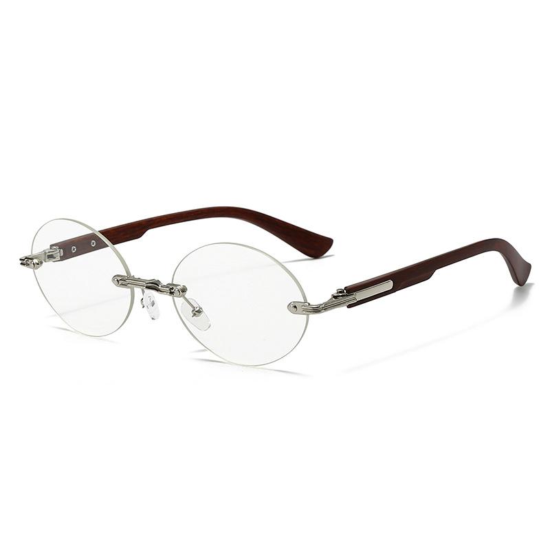 Oval Rimless Women Sun Glasses Fashion Retro Wooden Frames Sunglasses Trendy Outdoor Party Vacation Wedding Accessory Eyewear As picture прозрачный
Oval Rimless Women Sun Glasses Fashion Retro Wooden Frames Sunglasses Trendy Outdoor Party Vacation Wedding Accessory Eyewear As picture прозрачный