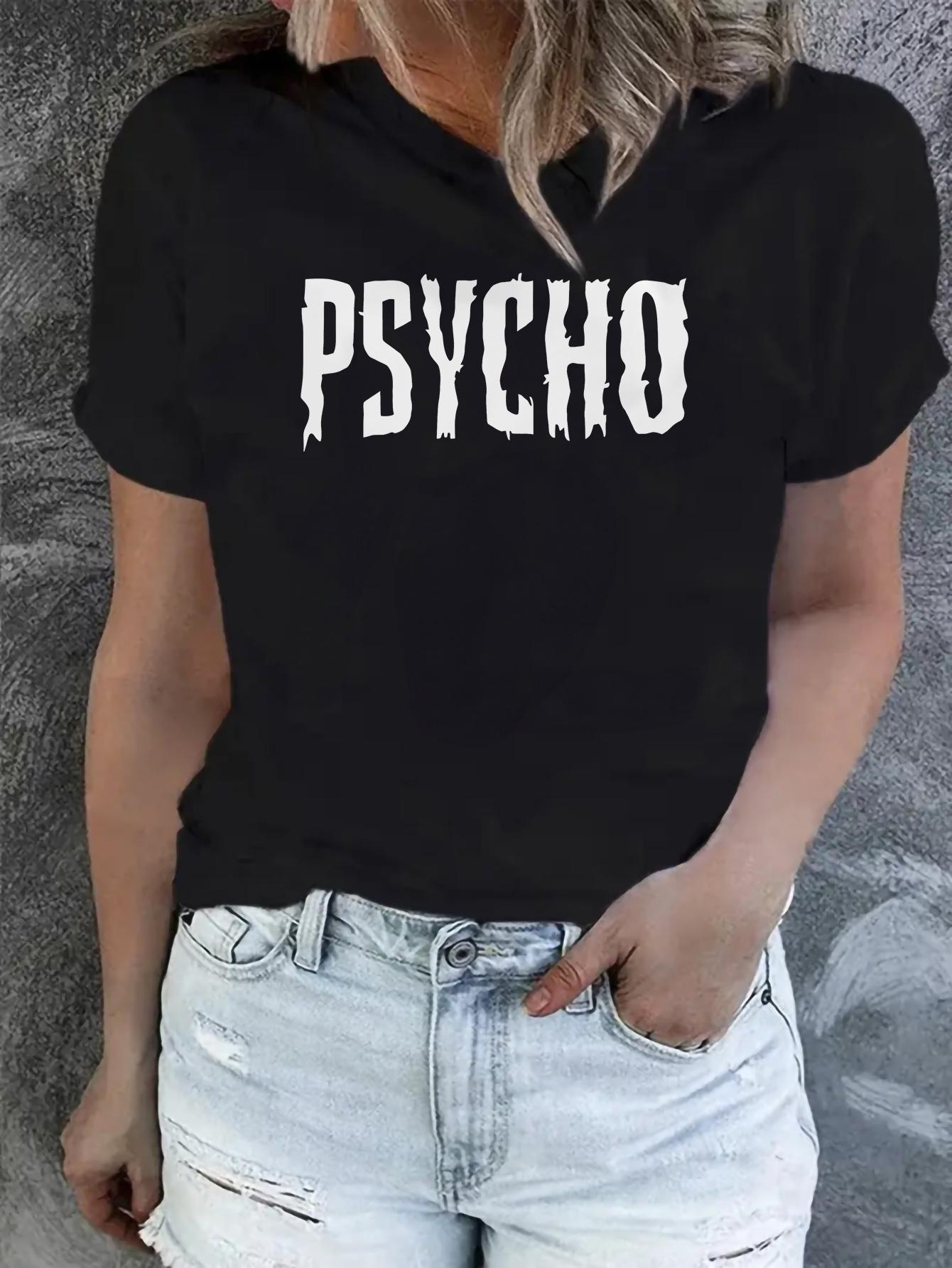Womens Y2K Psycho Pattern Tshirt Suitable for Street Style Party Dressing A must have for all seasons daily fashion trends 4XL
Womens Y2K Psycho Pattern Tshirt Suitable for Street Style Party Dressing A must have for all seasons daily fashion trends 4XL