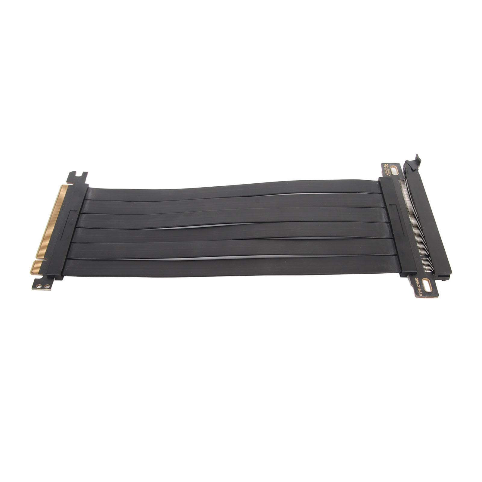 PCIE 3.0 X16 Extender Riser Cable High Shielding Property 180 Degree Flexible PCIE 3.0 Extension 20cm / 7.9in чорний
PCIE 3.0 X16 Extender Riser Cable High Shielding Property 180 Degree Flexible PCIE 3.0 Extension 20cm / 7.9in чорний