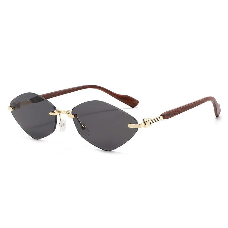 Retro metal frameless sunglasses for men and women fashion trendy UV resistant outdoor sunscreen sunshade glasses C1
Retro metal frameless sunglasses for men and women fashion trendy UV resistant outdoor sunscreen sunshade glasses C1