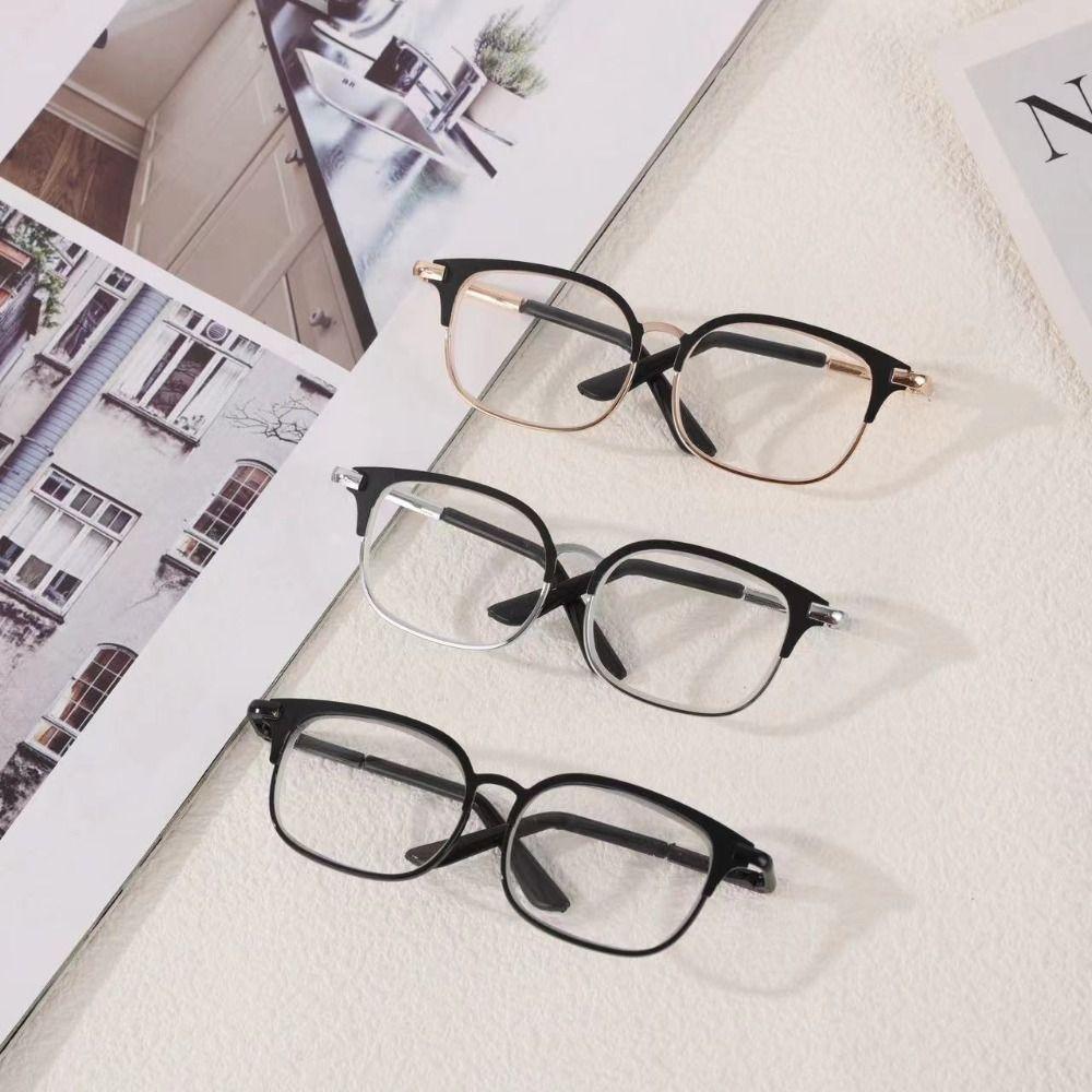 Metal Doll Glasses Ellipse Frame Pets Glasses Fashion Plush Doll Eyeglasses 20cm Dolls срібний
Metal Doll Glasses Ellipse Frame Pets Glasses Fashion Plush Doll Eyeglasses 20cm Dolls срібний