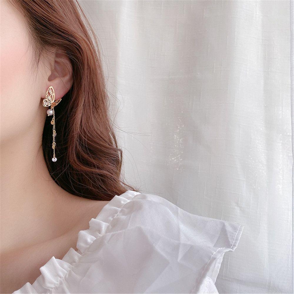 1 Pair Elegant Women Girls Jewelry 3D Dangle Earrings Crystal Butterfly Earrings Tassel Dangle Drop
1 Pair Elegant Women Girls Jewelry 3D Dangle Earrings Crystal Butterfly Earrings Tassel Dangle Drop