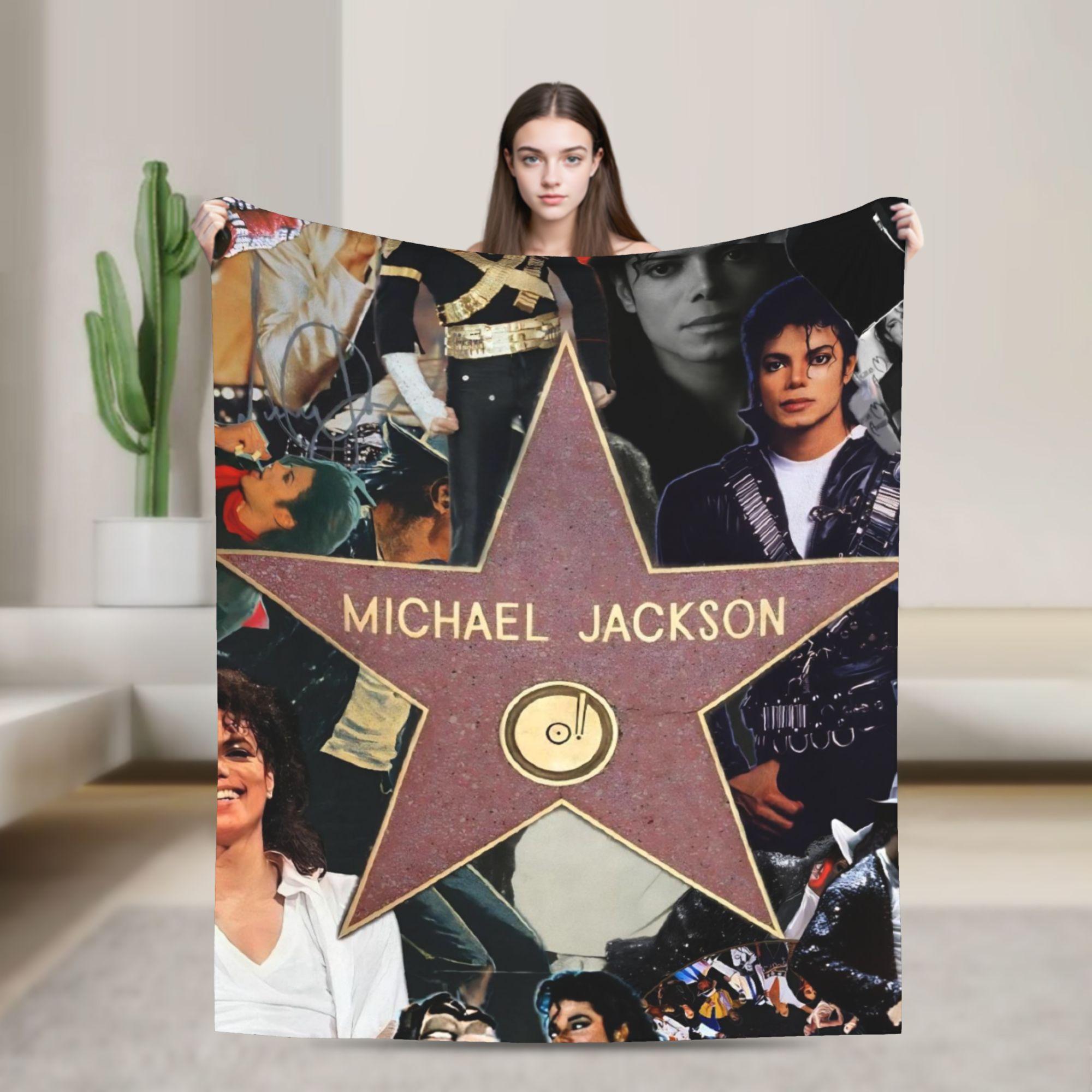 MJ King Of Pop Michael J-jackson Blanket Quality Super Warm Bedding Throws Winter Decorative Couch Chair Aesthetic Bedspread 30x40in
MJ King Of Pop Michael J-jackson Blanket Quality Super Warm Bedding Throws Winter Decorative Couch Chair Aesthetic Bedspread 30x40in