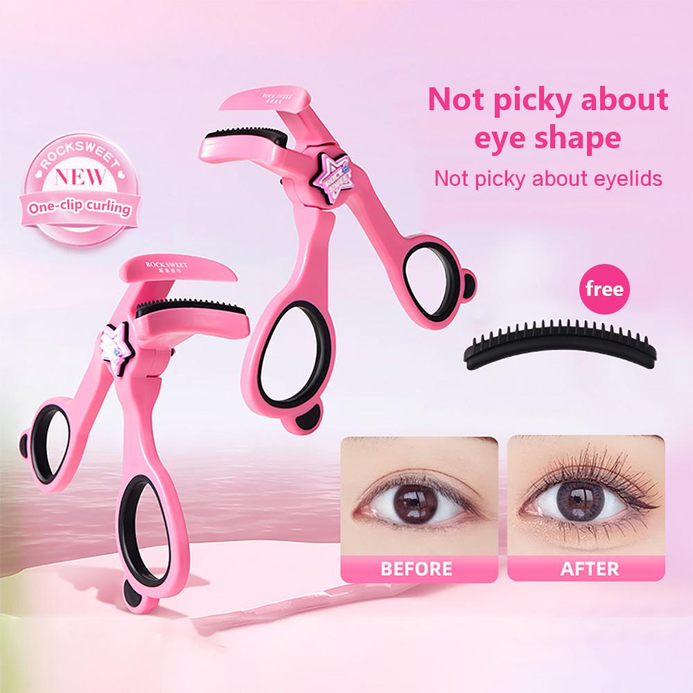 Portable Wide-angle Eyelash Curler Lightweight & Long-lasting Shaping Curling Silicone Pad Eyelash Curler For All Eye Types
Portable Wide-angle Eyelash Curler Lightweight & Long-lasting Shaping Curling Silicone Pad Eyelash Curler For All Eye Types