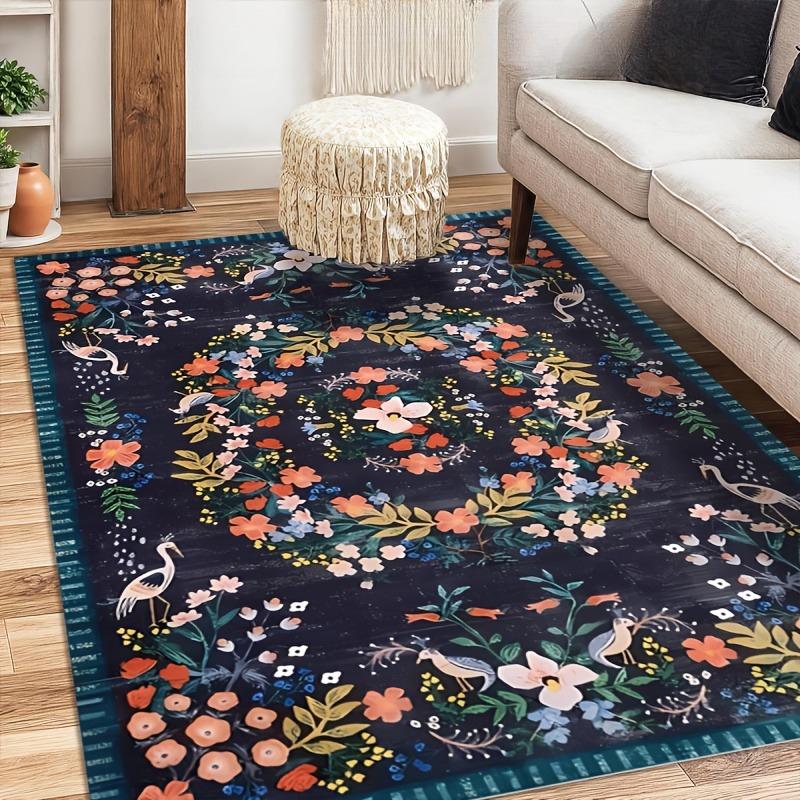 Vintage Flower Art Living Room Carpet Luxury Home Decor Aesthetics Bedroom Living Room Rugs Alfombra Tapis De Salon 40x60cm
Vintage Flower Art Living Room Carpet Luxury Home Decor Aesthetics Bedroom Living Room Rugs Alfombra Tapis De Salon 40x60cm