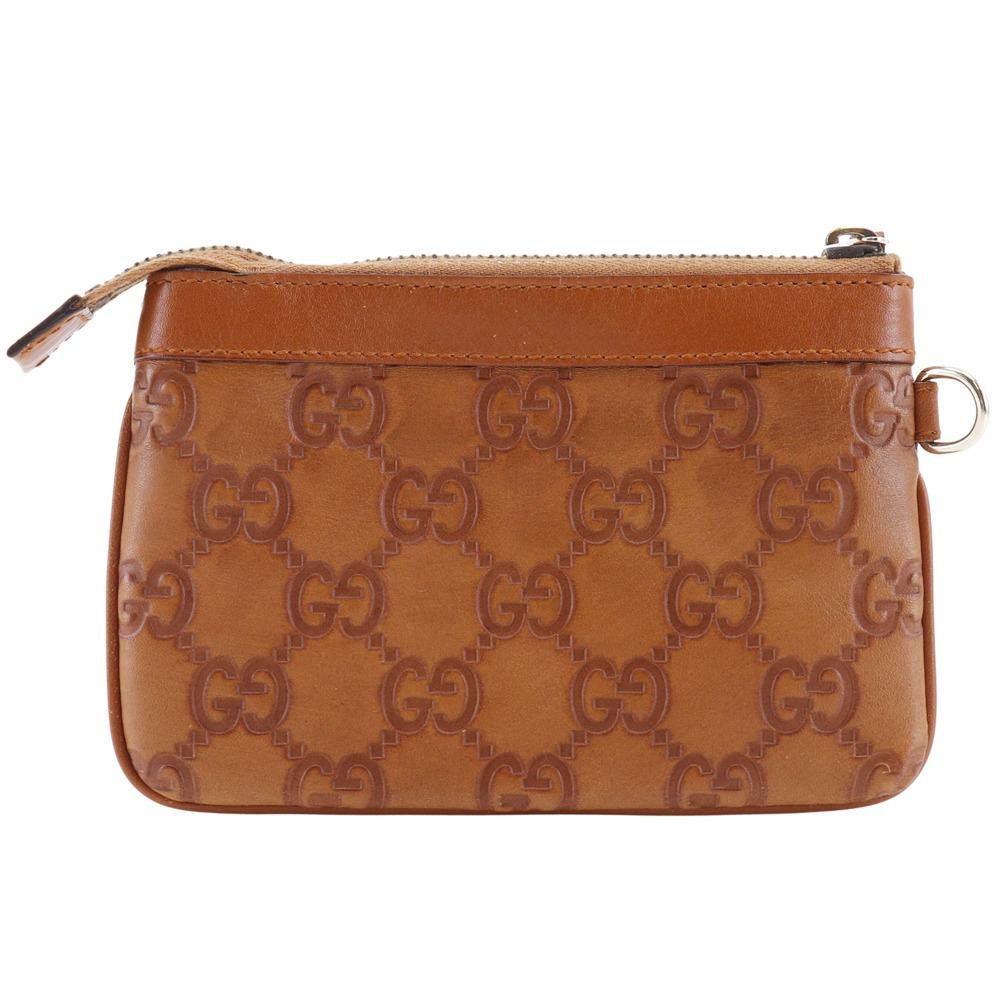 GUCCI GG Pouch 146570 Brown Sima leather unisex Used
GUCCI GG Pouch 146570 Brown Sima leather unisex Used