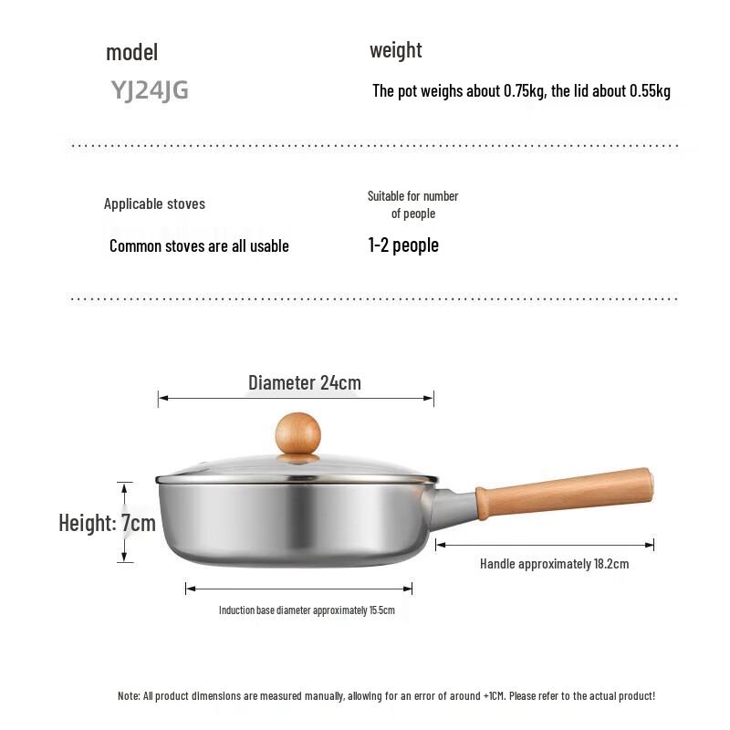 COOKER KING 24cm Aluminum Non-Stick Frying Pan with Lid
COOKER KING 24cm Aluminum Non-Stick Frying Pan with Lid