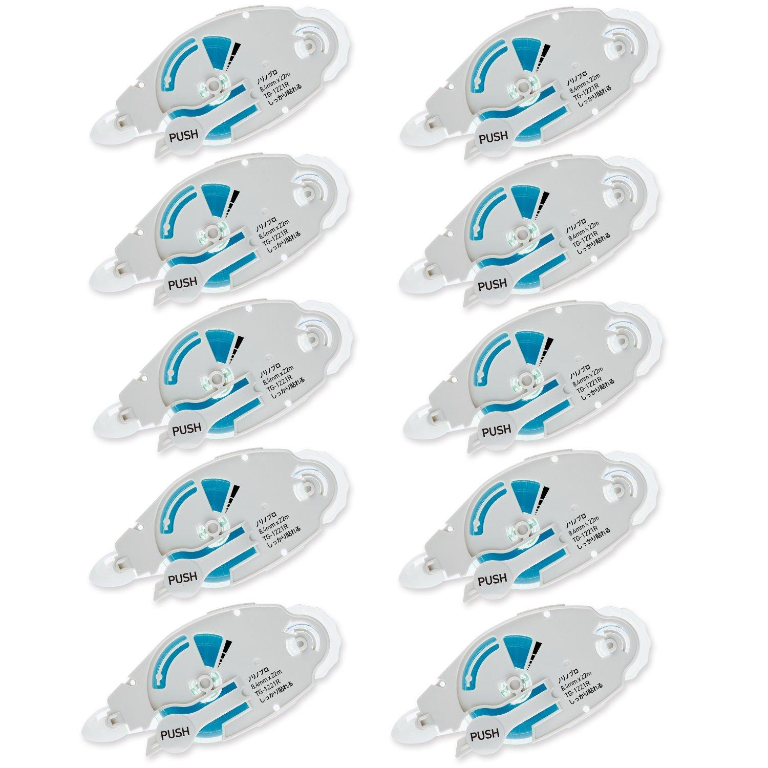 Plus Pritt Tape Glue Norino Pro Refill Tape 22m x Set of 10 x 10 (Sticks Tightly) 8.4mm 39-256
Plus Pritt Tape Glue Norino Pro Refill Tape 22m x Set of 10 x 10 (Sticks Tightly) 8.4mm 39-256
