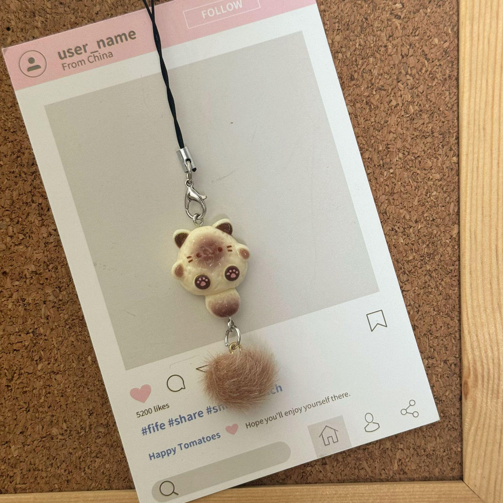 Siamese Cat Cartoon Pendant Keychain - Cute, Versatile Style for Bags or Gifts
Siamese Cat Cartoon Pendant Keychain - Cute, Versatile Style for Bags or Gifts