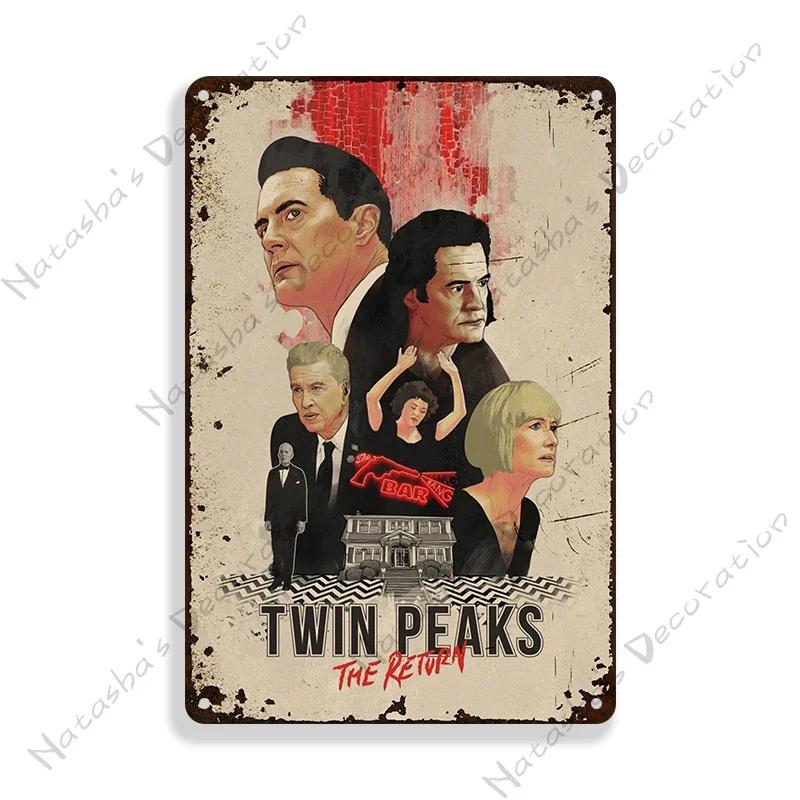 Twin Peaks Classic TV Metal Tin Sign Rusty Metal Signs Poster Home Bar Vintage Metal Poster Industrial Decor Decorative Plate 20x30cm(7.8x11.8inch)
Twin Peaks Classic TV Metal Tin Sign Rusty Metal Signs Poster Home Bar Vintage Metal Poster Industrial Decor Decorative Plate 20x30cm(7.8x11.8inch)