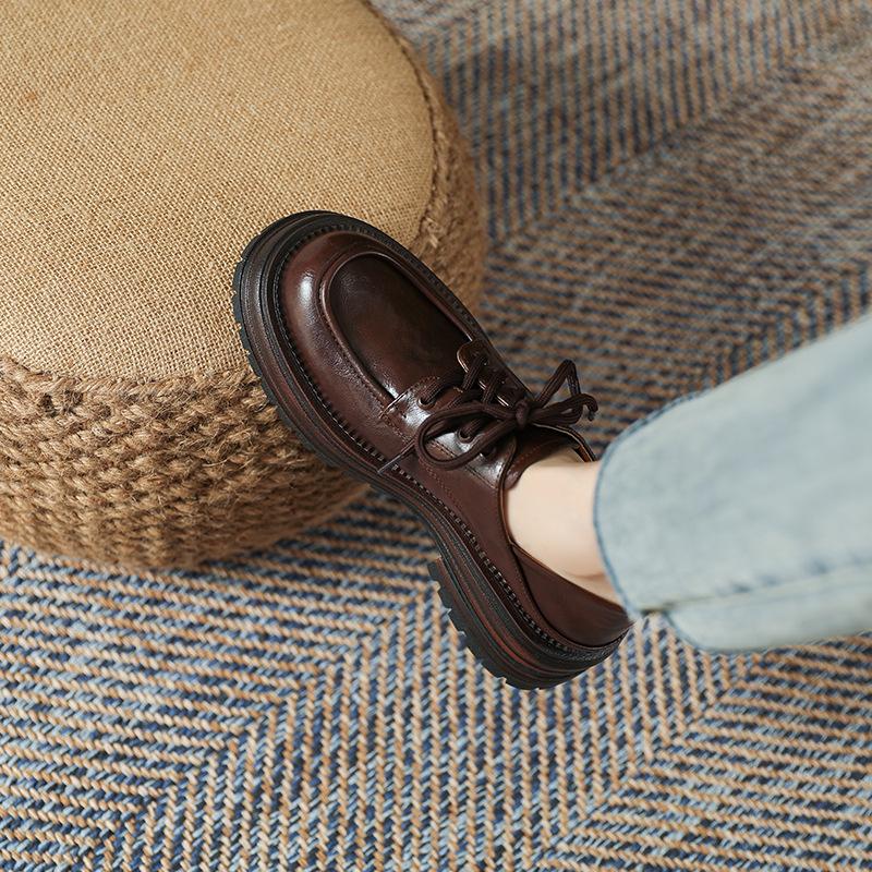 Ретро британский стиль шнуровка маленькие кожаные туфли женские 2025 весна новые круглый носок одинарные туфли изысканные девушки толстый каблук лоферы 40
Ретро британский стиль шнуровка маленькие кожаные туфли женские 2025 весна новые круглый носок одинарные туфли изысканные девушки толстый каблук лоферы 40