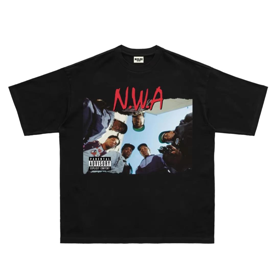 NWA Gangster Rap Hiphop Retro TShirt with HipHop Summer Fashion Pure Cotton Unisexs TShirt Childrens Clothing Tee Y2k Women XL
NWA Gangster Rap Hiphop Retro TShirt with HipHop Summer Fashion Pure Cotton Unisexs TShirt Childrens Clothing Tee Y2k Women XL