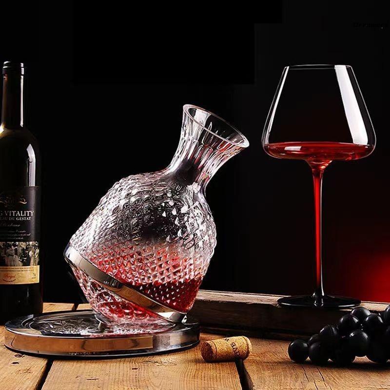High Grade Crystal 360° Rotating Decanter Tumbler 1500ml Wine Aerator Dispenser,Luxury Bar Gift&Home Use золотистый
High Grade Crystal 360° Rotating Decanter Tumbler 1500ml Wine Aerator Dispenser,Luxury Bar Gift&Home Use золотистый