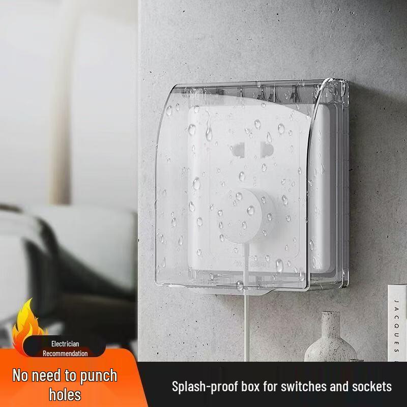 Anvelo 86-Type Self-Adhesive Waterproof Electrical Cover
Anvelo 86-Type Self-Adhesive Waterproof Electrical Cover