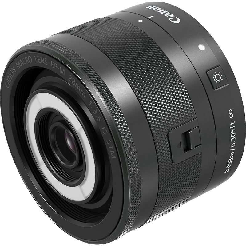 Макрооб’єктив Canon EF-M28mm F3.5 IS STM Сумісний із бездзеркальними камерами з одним об’єктивом EF-M28/F3.5 M
Макрооб’єктив Canon EF-M28mm F3.5 IS STM Сумісний із бездзеркальними камерами з одним об’єктивом EF-M28/F3.5 M
