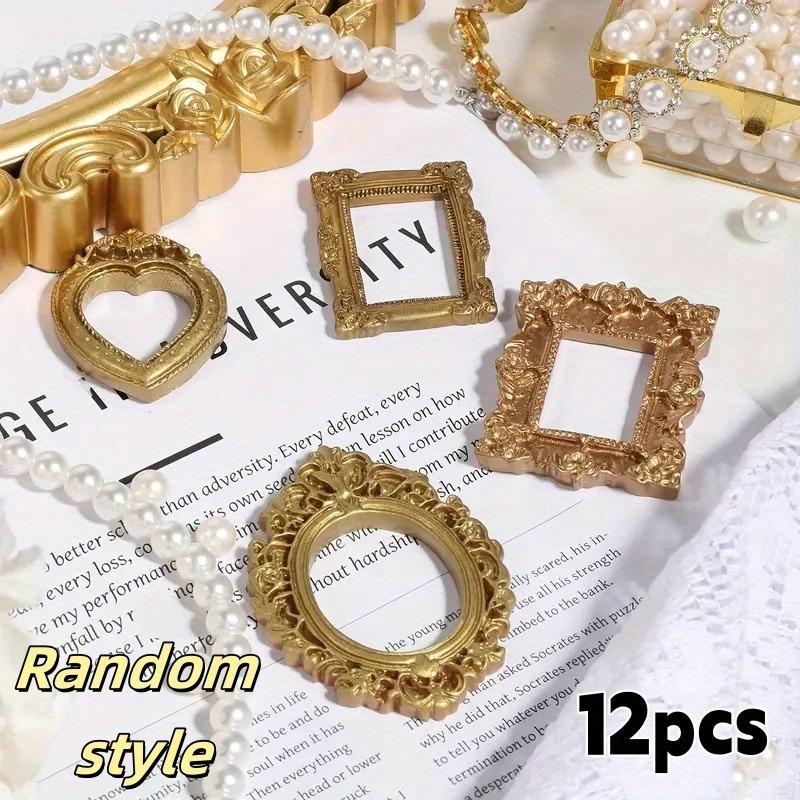 12pcs Mini Simulated Retro Photo Frames DIY Decorative Props for Shooting Scenes Wedding Decorations Holiday Party Gifts
12pcs Mini Simulated Retro Photo Frames DIY Decorative Props for Shooting Scenes Wedding Decorations Holiday Party Gifts