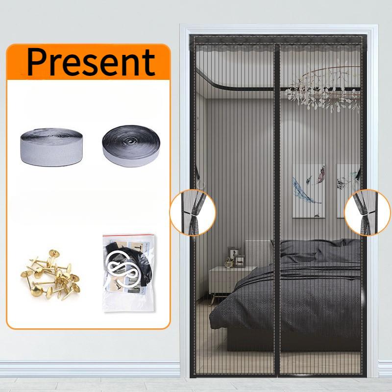 Magnetic Screen Door Mesh Curtain Mosquito Net Bug Hands Free Partition Mute Striped Door Curtain Bedroom Ventilation
Magnetic Screen Door Mesh Curtain Mosquito Net Bug Hands Free Partition Mute Striped Door Curtain Bedroom Ventilation