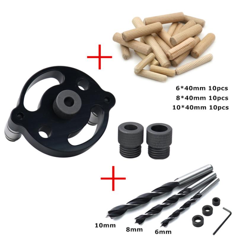 Карманное приспособление для отверстий 6/8/10 мм, самоцентрирующееся вертикальное приспособление для дюбелей, направляющая для сверла, столярные инструменты
Карманное приспособление для отверстий 6/8/10 мм, самоцентрирующееся вертикальное приспособление для дюбелей, направляющая для сверла, столярные инструменты