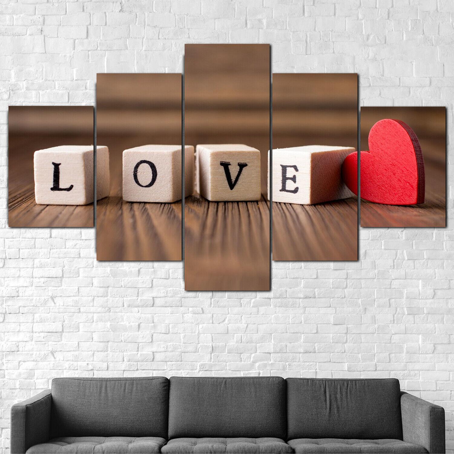 5 шт.. Love Heart Letters Home 5 шт., холст с принтом, плакат, настенный художественный декор, 5 шт., картины, картины, современный домашний декор, абстрактная тема
5 шт.. Love Heart Letters Home 5 шт., холст с принтом, плакат, настенный художественный декор, 5 шт., картины, картины, современный домашний декор, абстрактная тема