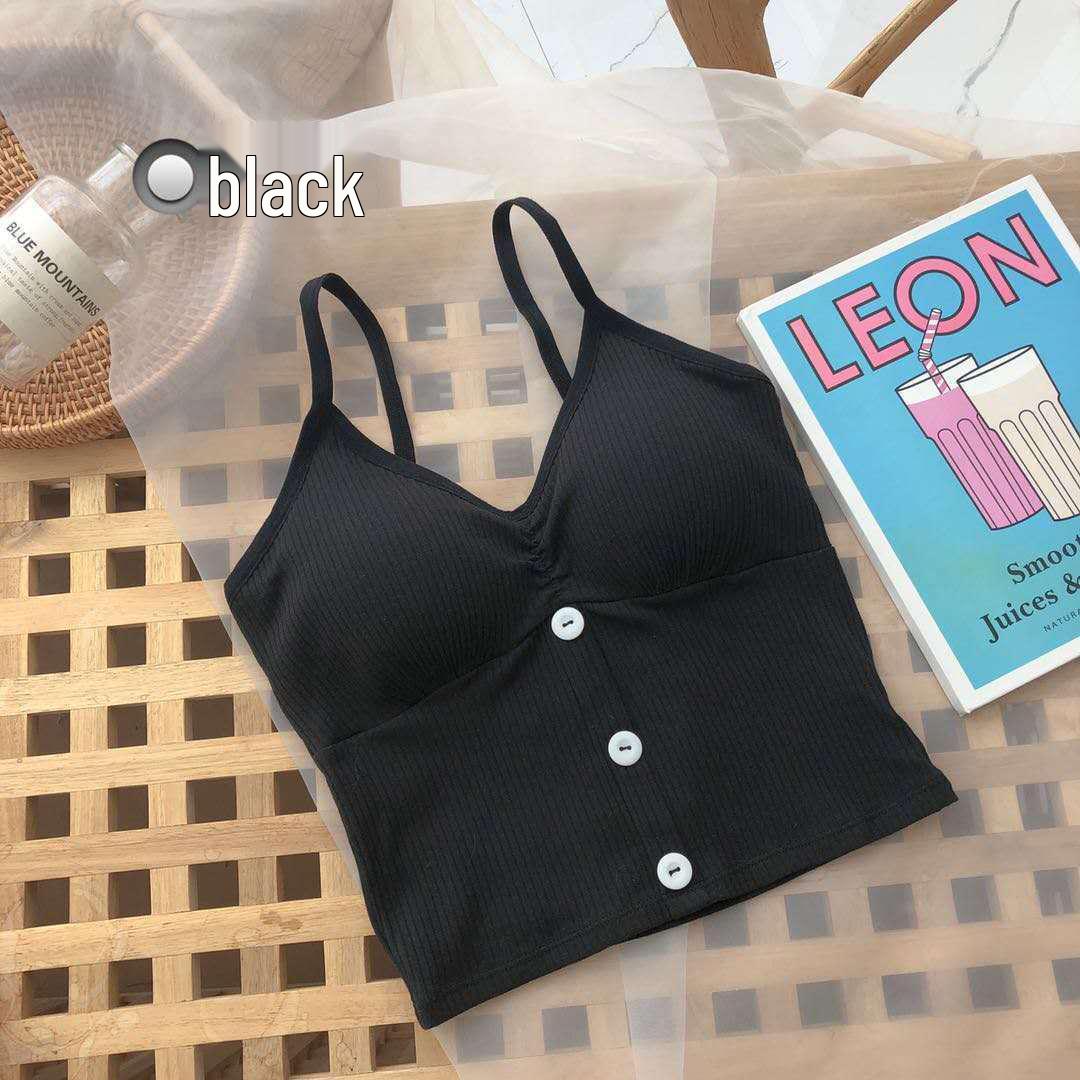 Women’s Backless Bandeau Sports Vest with Chest Pads and Bandage Straps One Size чёрный
Women’s Backless Bandeau Sports Vest with Chest Pads and Bandage Straps One Size чёрный