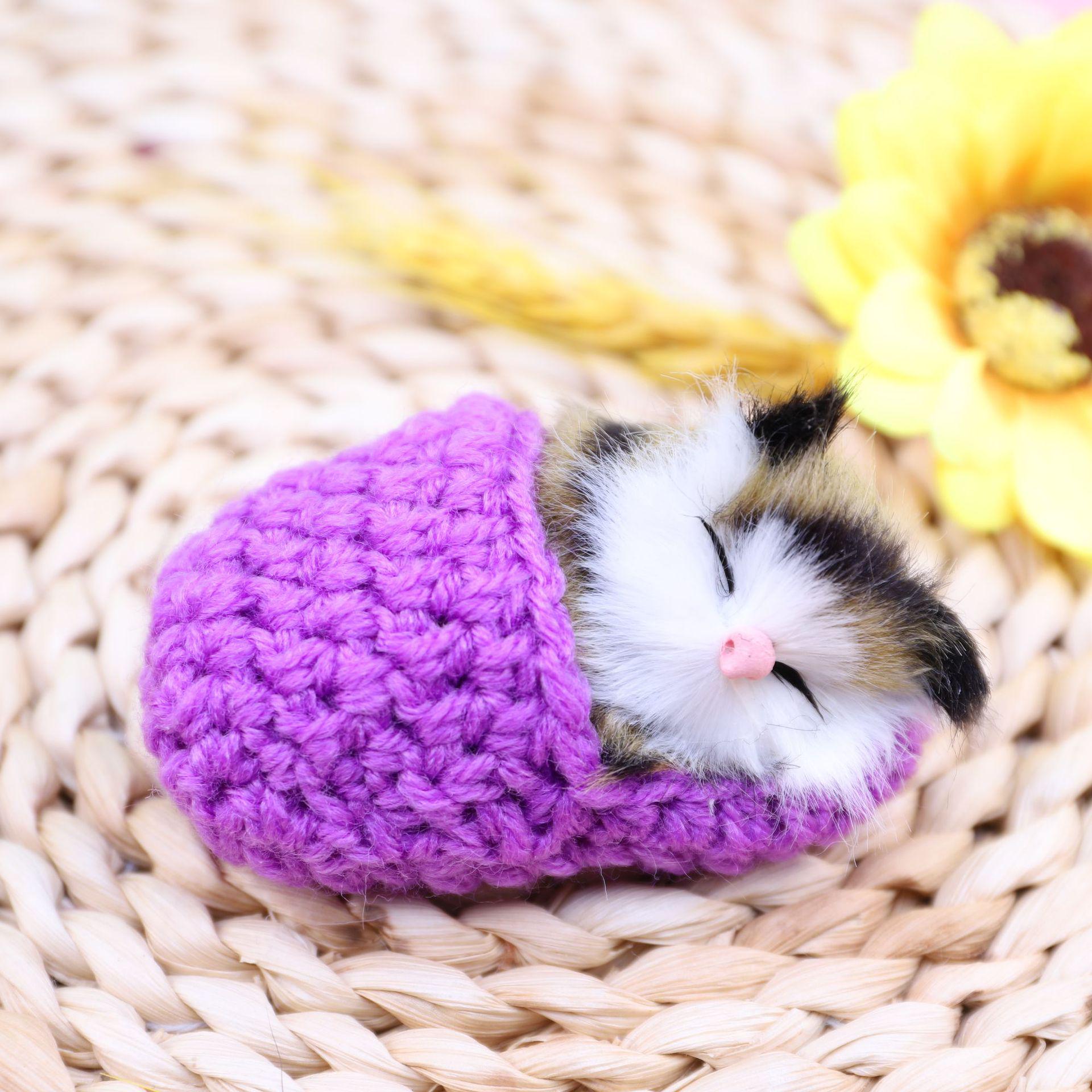 Handmade Cotton Thread Plush Kitten Slipper Ornaments - Decorative Accessories No Sound фіолетовий
Handmade Cotton Thread Plush Kitten Slipper Ornaments - Decorative Accessories No Sound фіолетовий