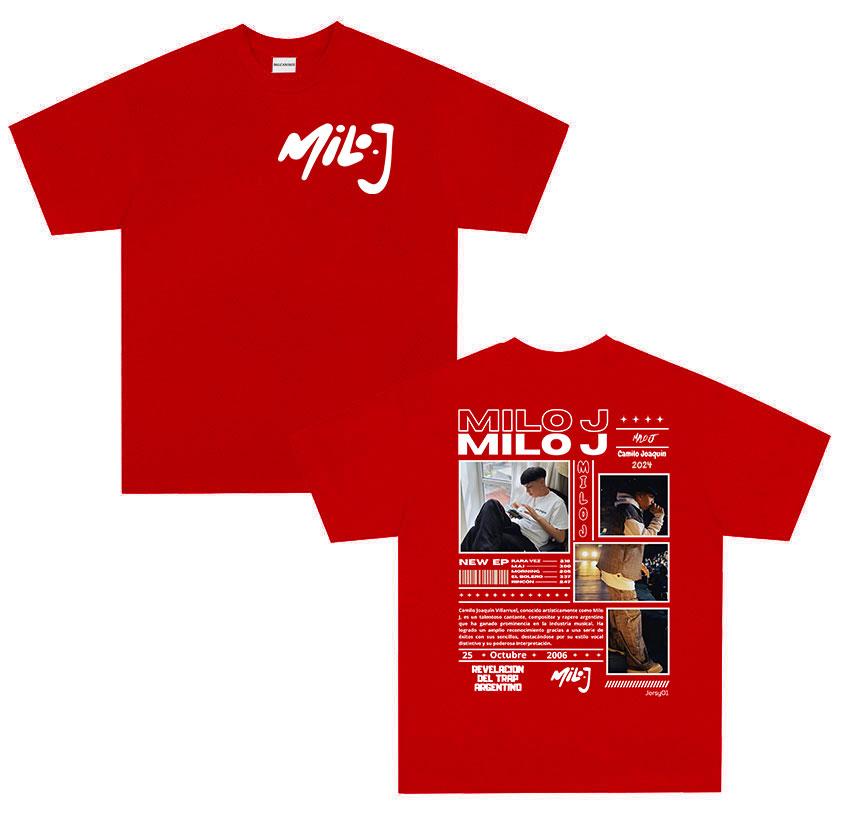 Rapper Milo J Tour 2025 album T Shirts Unisexs High Quality Fashion short sleeve Tshirt Unisex Oversized Cotton Tshirt Streetwear S
Rapper Milo J Tour 2025 album T Shirts Unisexs High Quality Fashion short sleeve Tshirt Unisex Oversized Cotton Tshirt Streetwear S
