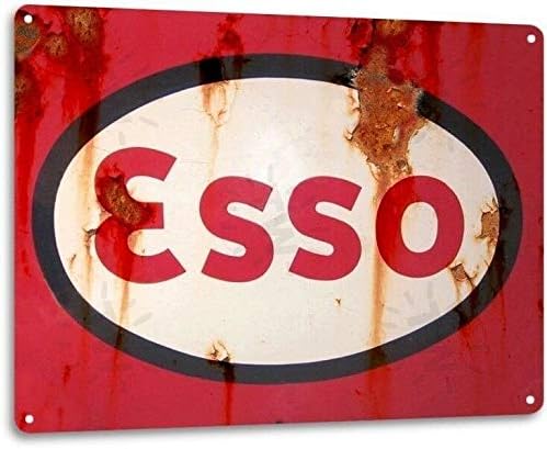 ESSO Logo Oil Gas Garage Shop Retro Vintage Rustic Wall Decor Tin Metal Signaluminum 20x30cm(7.8x11.8inch)
ESSO Logo Oil Gas Garage Shop Retro Vintage Rustic Wall Decor Tin Metal Signaluminum 20x30cm(7.8x11.8inch)