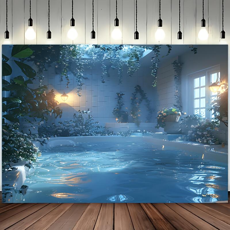 Indoor Garden and Pool Art Tapestry Unique Nature Design for Modern Home Decor Adds Tranquility to Any Room 74x94cm(29x37in)
Indoor Garden and Pool Art Tapestry Unique Nature Design for Modern Home Decor Adds Tranquility to Any Room 74x94cm(29x37in)