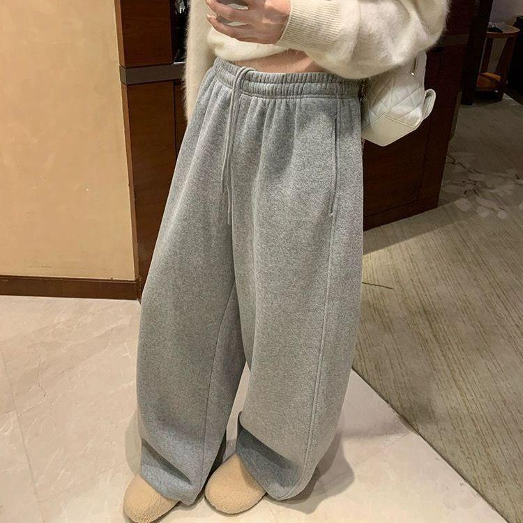 Fleece-Lined Thickened Sweatpants - Super Warm Silver Fox Fur, Winter Casual Straight-Leg Pants S (80-100 jin)
Fleece-Lined Thickened Sweatpants - Super Warm Silver Fox Fur, Winter Casual Straight-Leg Pants S (80-100 jin)