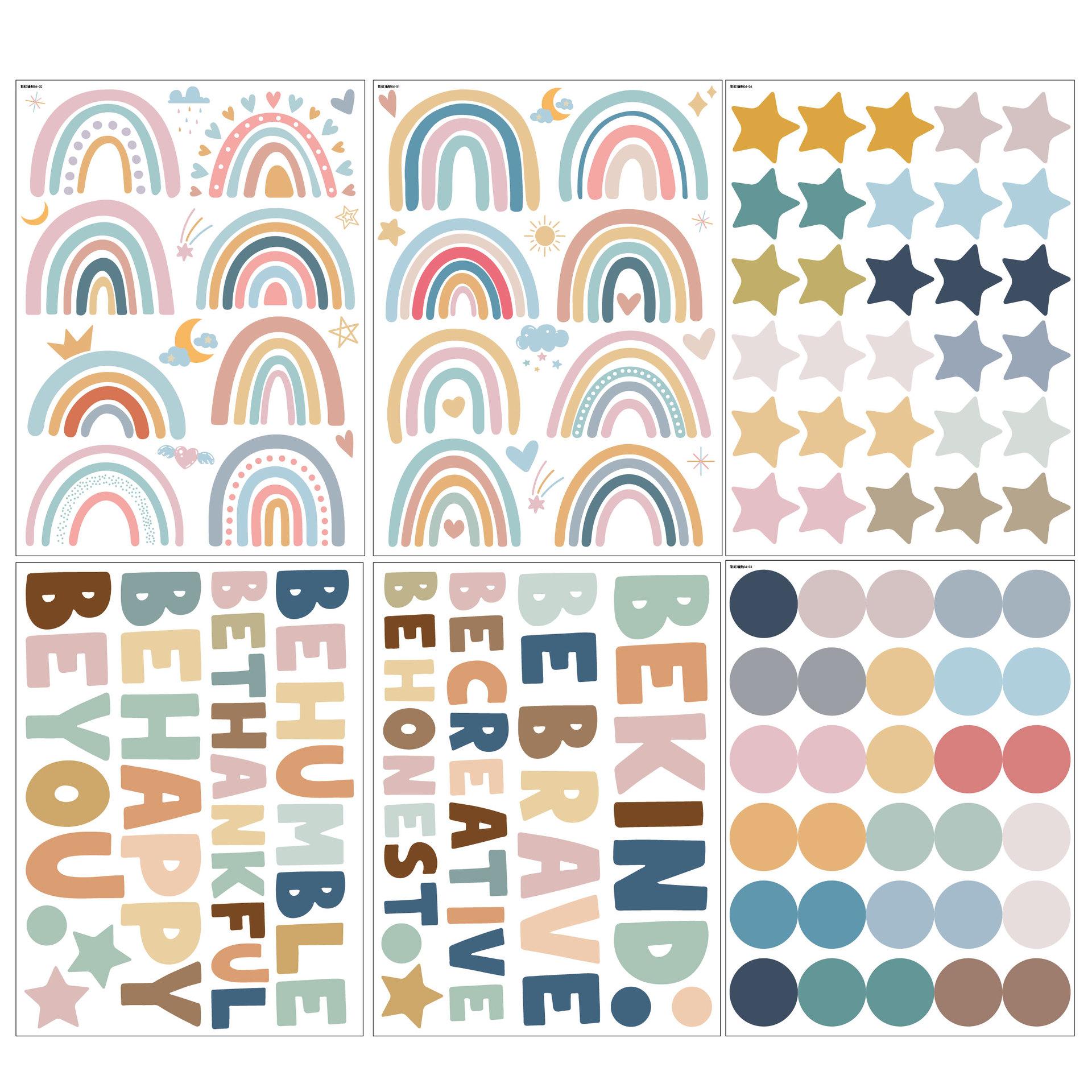 Мультяшная наклейка на стену Богемская радуга Английская декоративная стена дом детский сад детская комната самоклеящаяся наклейка на стену
Мультяшная наклейка на стену Богемская радуга Английская декоративная стена дом детский сад детская комната самоклеящаяся наклейка на стену