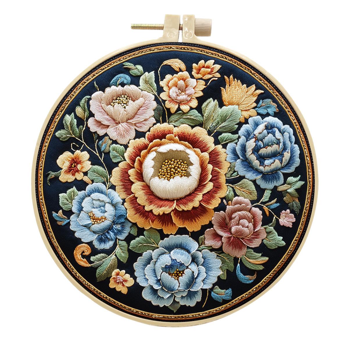 3D Nature Peony Flower Embroidery Kit for Beginners with Pattern, Needlepoint Starter Kits for Adults, Embroidery Set no hoop
3D Nature Peony Flower Embroidery Kit for Beginners with Pattern, Needlepoint Starter Kits for Adults, Embroidery Set no hoop