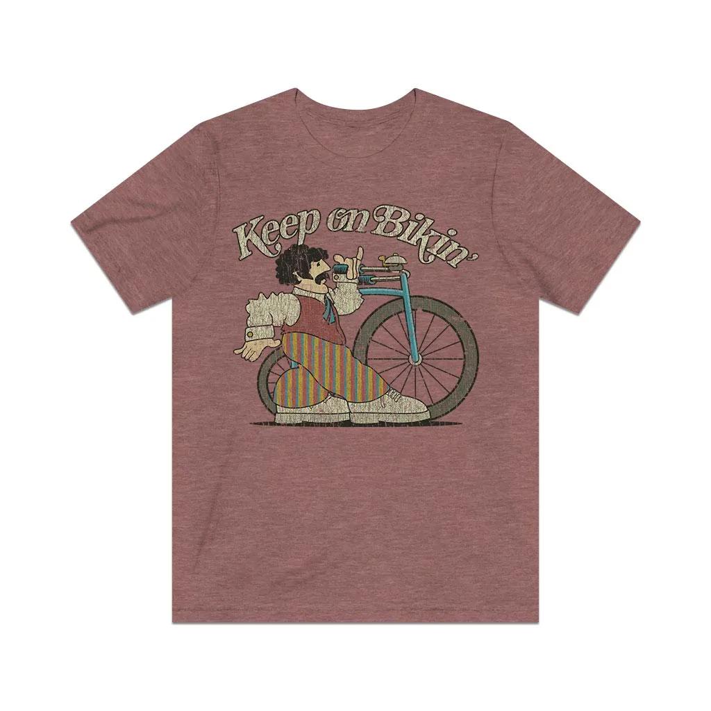 Keep on Bikin 1971 Vintage Men’s T shirt 3XL
Keep on Bikin 1971 Vintage Men’s T shirt 3XL