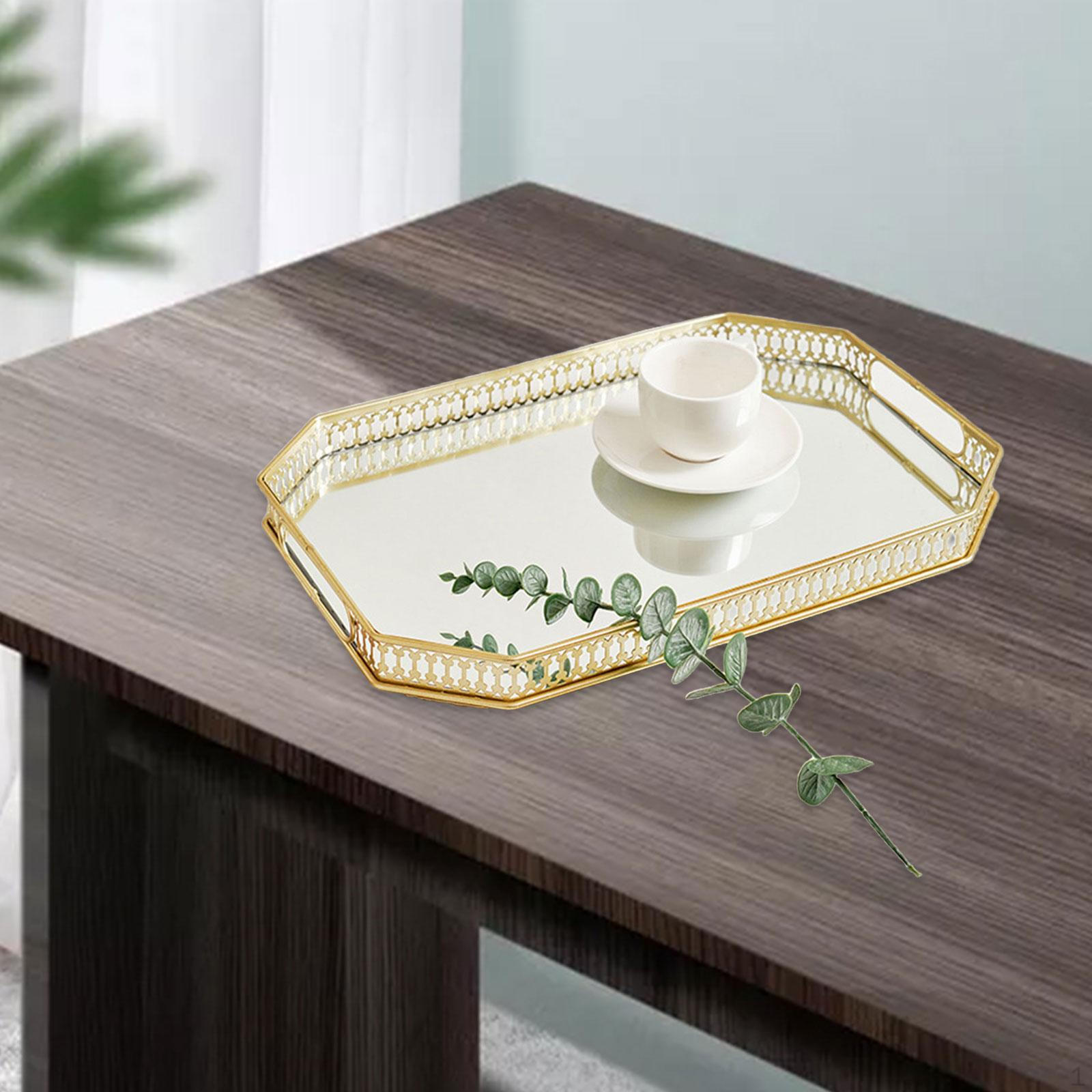 Комод Поднос для макияжа Косметический флакон духов Держатель для ухода за кожей Декоративный туалетный столик для спальни Size C
Комод Поднос для макияжа Косметический флакон духов Держатель для ухода за кожей Декоративный туалетный столик для спальни Size C